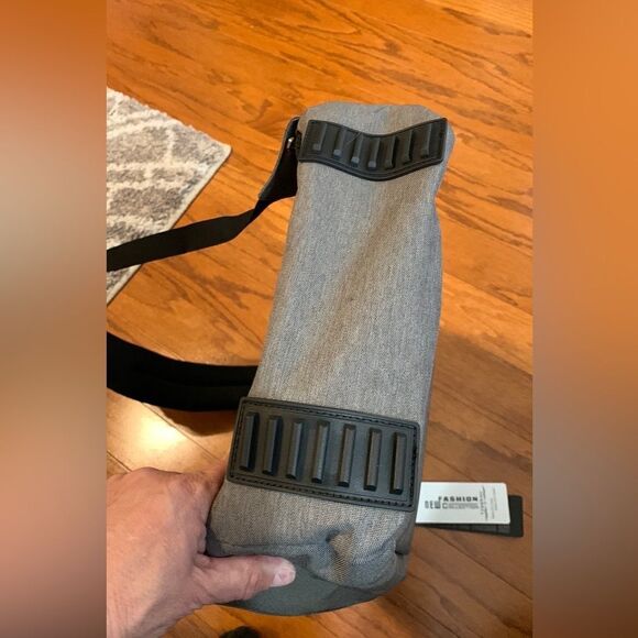 SLOTRA heavy duty laptop gray/black backpack - Picture 8 of 12